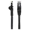 Image de Câble Ethernet CAT6 10m - LSZH (Low Smoke Zero Halogen) - Cordon RJ45 UTP Anti-accrochage 10 GbE LAN - Câble Réseau Internet 650MHz 100W PoE - Noir -