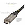 Image de Câble USB C 10Gbps 50cm - Certifié USB-IF - Câble USB 3.1/3.2 Gen 1 Type-C - 100W (5A) Power Delivery, DP Alt Mode - Cordon USB C vers C -