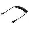 Image de Câble USB-C vers Lightning de 50cm - Adaptateur USB C vers Lightning Noir Certifié Mfi, Gaine en TPE - Câble USB Type-C/Lightning - Chargeur USB-C