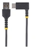 Image de Câble USB A vers USB C de 30cm, Cordon Chargeur Rapide USB-C - Câble USB - USB (M) droit pour 24 pin USB-C (M) angle droit - Thunderbolt 3 / USB 2.0