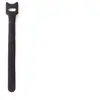 Image de Attaches de Câbles Auto-Agrippantes de 15cm - Noir - Lot x50 - Attache câble - crochet et boucle - 15 m - noir (pack de 50)