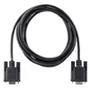 Image de Câble Série RS232 Null Modem 3m, Cordon Série DB9 M/F Croisé - Câble de modem nul - DB-9 (F) pour DB-9 (M) - 3 m - moulé, vis moletées,