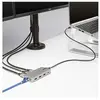 Image de Adaptateur USB-C Triple Ecrans Multiport, HDMI/DP, Hub USB - Station d'accueil - USB-C 3.2 Gen 2 / Thunderbolt 3 / Thunderbolt 4 - 2 x HDMI, 2 x DP -