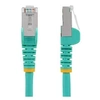 Image de Câble Ethernet CAT6a 7,5m - LSZH, 10 GbE 100W PoE S/FTP - Cordon de raccordement - RJ-45 (M) pour RJ-45 (M) - 7.5 m - S/FTP - CAT 6a - IEEE 802.3bt -