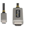Image de Câble Adaptateur USB-C vers HDMI de 2m, 8K60Hz/4K144Hz/HDR10 - Câble adaptateur - 24 pin USB-C mâle pour HDMI mâle - 2 m - gris sidéral - support