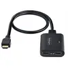 Image de Répartiteur HDMI 2 Ports, 1 In 2 Out, HDMI 4K 60Hz, HDR/HDCP - Répartiteur vidéo/audio - de bureau