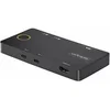 Image de Switch KVM USB-C à 2 ports - HDMI Simple 4K 60Hz - Double PD - Commutateur KVM - 2 x KVM / audio / USB - 1 utilisateur local - de bureau