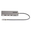 Image de Adaptateur Multiport USB-C Triple Moniteur, HDMI, DP, 4x USB - Station d'accueil - USB-C 3.2 Gen 1 / Thunderbolt 3 / Thunderbolt 4 - HDMI, 2 x DP -