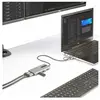 Image de Adaptateur Multiport USB-C et USB-A, Double HDMI (4K/1080p) - Station d'accueil - USB-C / USB 3.2 Gen 1 - 2 x HDMI