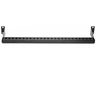 Image de 1U Rack Mountable Cable Lacing Bar w/Adjustable Depth, Cable Support Guide For Organized 19" Racks/Cabinets, Horizontal Cable Guide For Patch