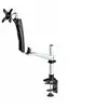Image de Monitor Desk Mount, VESA 75x75/100x100, 27/30-inch Screens - Kit de montage (bras articulé) - bras réglable - pour Ecran LCD - plastique, aluminium,