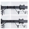 Image de Crossbar Triple Monitor Desk Mount, VESA 75x75/100x100 - Kit de montage - bras réglable - pour 3 écrans LCD - support triple moniteur - plastique,
