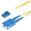 Image de Câble Fibre Optique de 3m Monomode LC vers SC(UPC) OS2, LSZH - Cordon de raccordement - mode unique LC/UPC (M) pour mode unique SC/UPC (M) - 3 m - 3