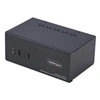 Image de 2-Port Dual-Monitor DisplayPort en HDMI KVM Switch, 4K 60Hz - Commutateur écran-clavier-souris/audio/USB - 2 x KVM / audio / USB - 1 utilisateur
