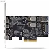 Image de Startech Carte PCIe USB à 5 Ports, USB 3.2 10Gbps, 4x USB-C/1x USB-A - Adaptateur USB - PCIe 3.0 x4 - USB-C 3.2 Gen 1 x 4 + USB 3.2 Gen 1 x 1 - noir