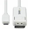 Image de 6.6ft (2m) USB C to DisplayPort 1.2 Cable, Bidirectional - Câble DisplayPort - 24 pin USB-C (M) pour DisplayPort (M) - Displayport 1.2/Thunderbolt -