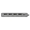 Image de - Station d'accueil - pour ordinateur portable - USB-C - 4 x HDMI - Conformité TAA
