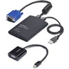 Image de Portable Laptop Crash Cart Adapter, USB/VGA/Mini DisplayPort KVM Console, File Transfer and Video Capture - Commutateur KVM - 1 x KVM port(s) - 1