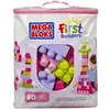 Image de Jeux de construction Mb Sac Medium Rose 60 Briques Mattel France Multicolore 34,5x11x29 cm A1602361