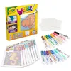 Image de CRAYOLA Wixels, Touche pour colorier, Lave et Réutilise, 8 Motifs, 16 Feutres Ultra Lavables pointe large, Pixel Art en occasion ou reconditionné