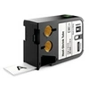 Image de XTL - Etiquettes pour gaines thermo-rétractables continues, 24mm x 2,9m - Noir sur Blanc