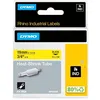 Image de DYMO Rhino Industrielles Gaines thermorétractables autocollantes | 24 mm x 1,5 m | impression en noir sur fond blanc en occasion ou reconditionné
