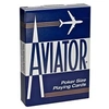 Image de AVIATOR POKER 914 - Jeu de 54 cartes plastifiées - format poker - 2 index standards - USPC
