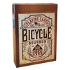 Image de Bicycle BOURBON - Jeu de 56 cartes toilées plastifiées - format poker - 2 index standards