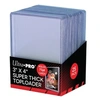 Image de - Protèges Cartes Standard Toploader Transparent et Super Epais par 25 (63 x 88 mm)