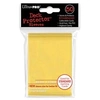 Image de Protèges cartes sleeves ultra-pro jaune (x 50) -
