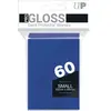 Image de Pochettes Ultra Pro Pro-Gloss Format Small (x60) Bleu 62x89 mm 82965