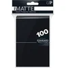 Image de - Sachet de 100 protèges cartes PRO-Matte standard Noir 66 x 91 mm