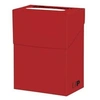 Image de Nouvelle Deck Box Red Solid Rouge pour les cartes à jouer Magic Pokémon Yug-Gi-Oh! Dragon Ball Sup