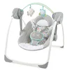 Image de Ingenuity, Balancelle compacte pour bébé Fanciful Forest, 6 vitesses de balancement, 8 mélodies apaisantes, Arche de Jeu Amovible, 2 Jouets de Peluche, 5 Points Harnais, dès la naissance à 9 kg en occasion ou reconditionné