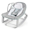 Image de Transat/rocker 3-en-1 Keep Cozy Weaver Gris, vibrations, arche amovible