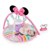Image de Baby Tapis D'Eveil Minnie My Best Friend, Musique Et Lumieres, Arche De Jeu Avec 6 Jouets, Coussin De Support Position Plat V