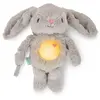 Image de Veilleuse bébé, Doudou lapin, peluche Sylvie, réponds au pleurs de bébé, musicale, lumineuse, bruits blanc, et attache tét