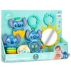 Image de Coffret Cadeau Naissance DISNEY BABY STITCH Trésor Tropicaux - 4 jouets (Hochet, Anneau de dentition, Jouets multisensoriels)