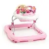 Image de Trotteur pour bébé fille évolutif et pliable 2-en-1 - Jardin Rose - cadeau bébé, Musique, Hauteur Réglable