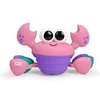 Image de Jouet bébé 6M+ Crabe musical a poursuivre, jouet de motricité globale et fine, capteurs a obstacle, rose