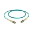 Image de NetKey - Cordon de raccordement - LC multi-mode (M) pour LC multi-mode (M) - 5 m - fibre optique - duplex - 50 / 125 microns - OM3 - sans halogène -