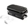 Image de Lodge - Barbecue en fonte avec grille de cuisson - Compact - Style Hibachi - Au charbon de bois - Fabriqué aux USA - 49x24x19cm
