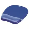 Image de Tapis de souris avec repose-poignet Crystal Gel Bleu