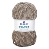 Image de Fil Layette Chenille VELVET - 100g - DMC : Douceur et Chaleur pour Tous Vos Projets(...) - 01 Marron