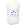 Image de Fil Layette Chenille VELVET - 100g - DMC : Douceur et Chaleur pour Tous Vos Projets(...) - 04 Ecru