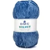 Image de Fil Layette Chenille VELVET - 100g - DMC : Douceur et Chaleur pour Tous Vos Projets(...) - 08 Bleu