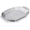 Image de Weber Panier à Griller Premium - Petit (27 x 19cm), Panier à Griller en Acier Inoxydable, résistant à la Chaleur, Passe au Lave-Vaisselle, adapté à Tous Types de barbecues - Argent (6677) en occasion ou reconditionné