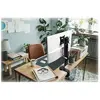 Image de SmartFit Space-Saving Single Monitor Arm - Kit de montage - inclinaison et rotation - pour moniteur - noir - Taille d'écran : jusqu'à 32 pouces -