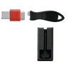 Image de USB Port Lock with Cable Guard - Square - Bloqueur de port USB - argent