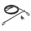 Image de Portable accessoires N17 Keyed Dual Head Laptop Lock Noir, Argent Câble Antivol
